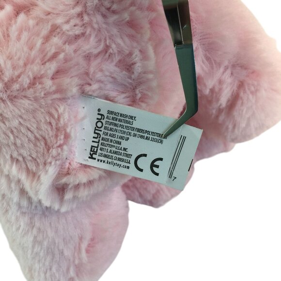Kellytoy Pink Easter Bunny Unicorn Plush 13" Stuffed Animal 2018 Rainbow Wings - Picture 5 of 7